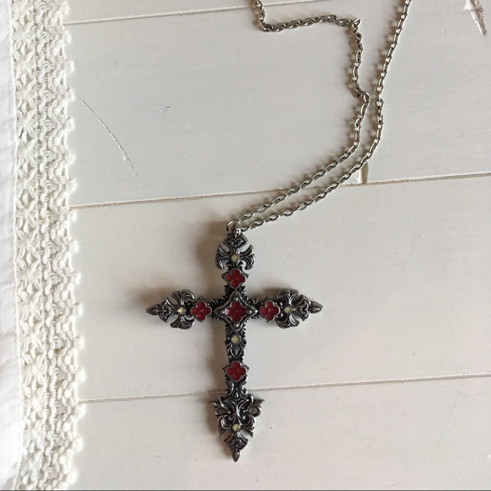Alchemy Gothic Cross Necklace